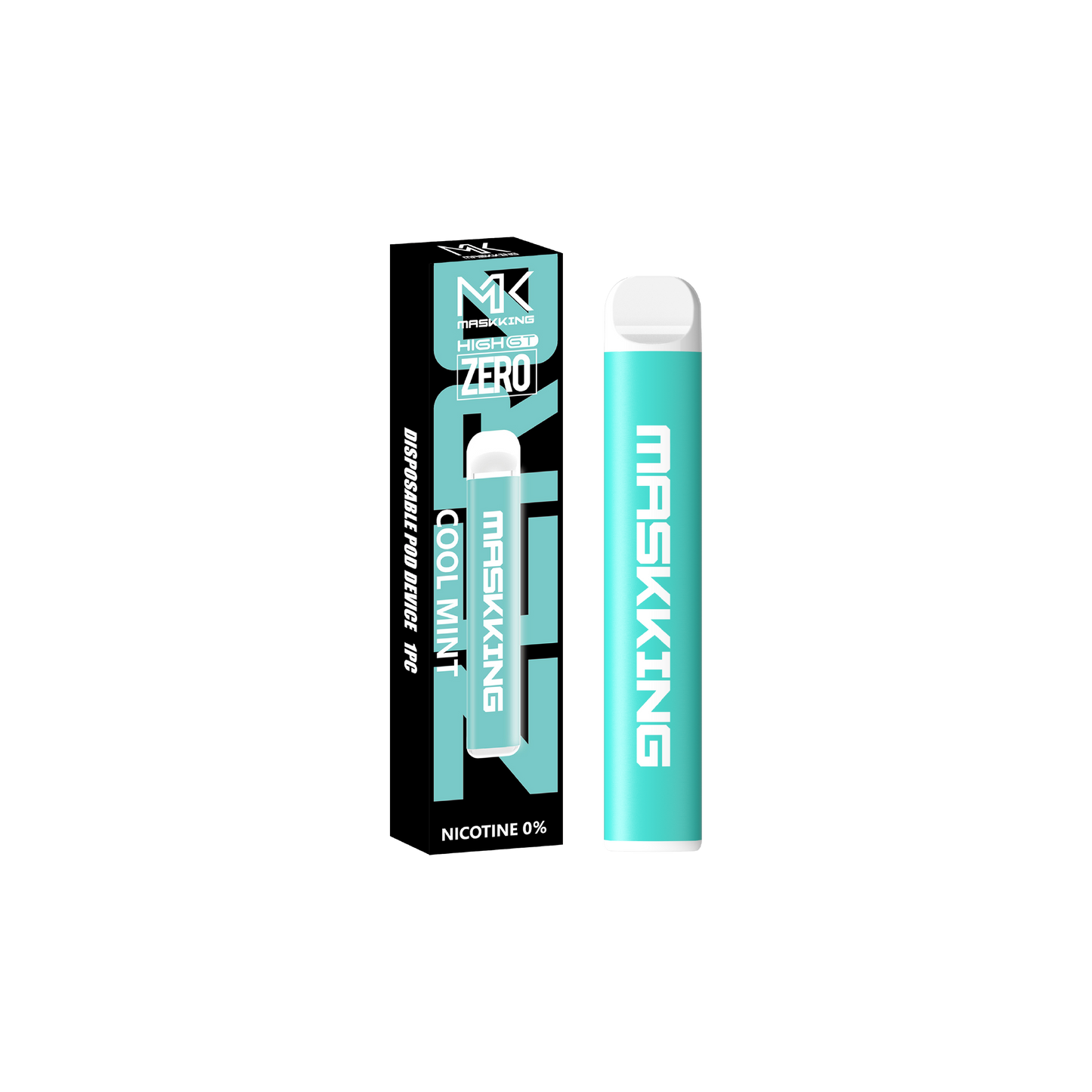 Maskking GT Zero Cool Mint menta vapeador desechable 500 puffs 0% nicotina – compra en México, TiendasVM