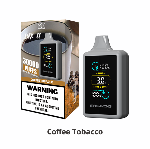 Maskking 30000 puffs vapeador original con pantalla cigarro electrónico Maskking envío rápido CDMX México