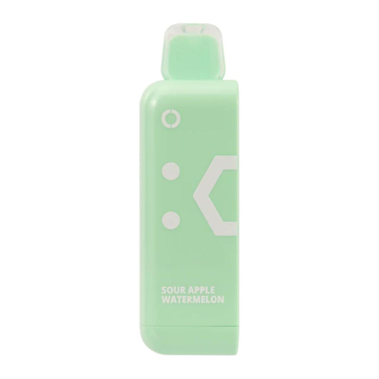 OFF STAMP X-CUBE CLASSIC POD cartucho vape pod Sour Apple Watermelon 25K 25000 puffs sabor manzana ácida con sandía envío express a domicilio en CDMX y Área Metropolitana