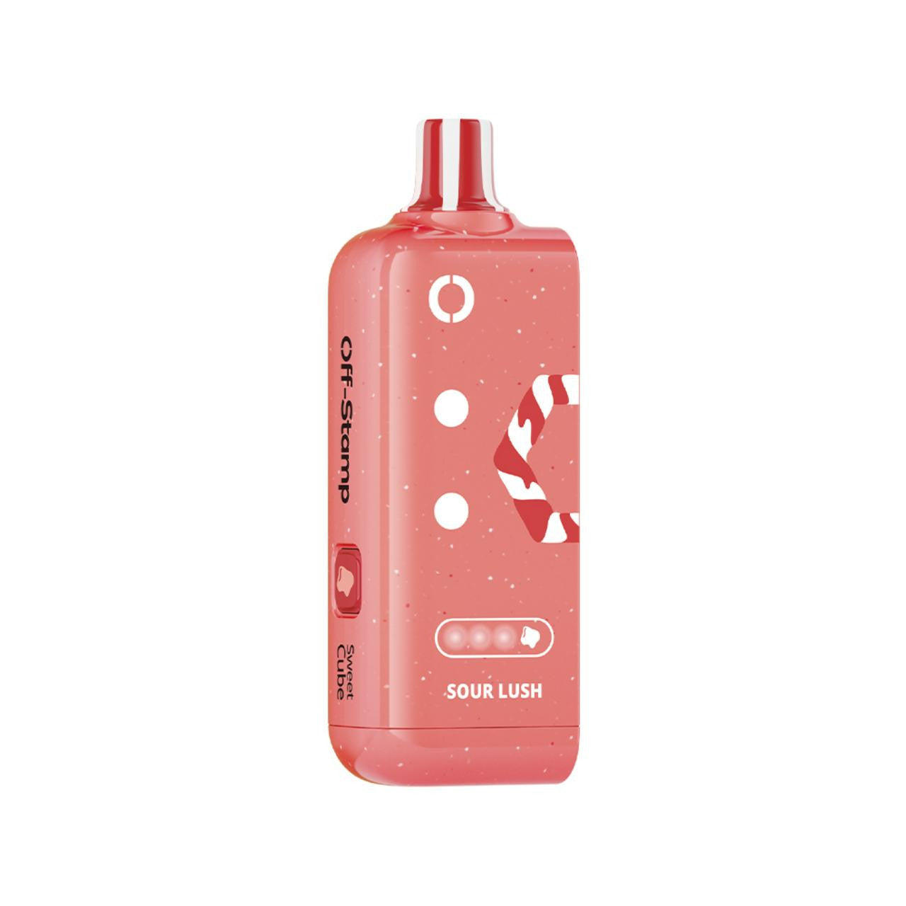 OS Off Stamp X-Cube Sweet Pod Sour Lush cartucho vape pod 25K 25000 puffs con dulzura ajustable pantalla inteligente batería recargable 1100mAh y 3 modos de potencia sabor sandía ácida envío express a domicilio en CDMX y Área Metropolitana