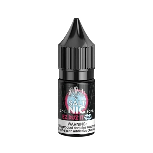 Ruthless Essentials Ez Duz It On Ice 60ml 35mg nicotine salt e liquid sabor fresa con hielo liquido para vape pods comprar en CDMX envío express Área Metropolitana