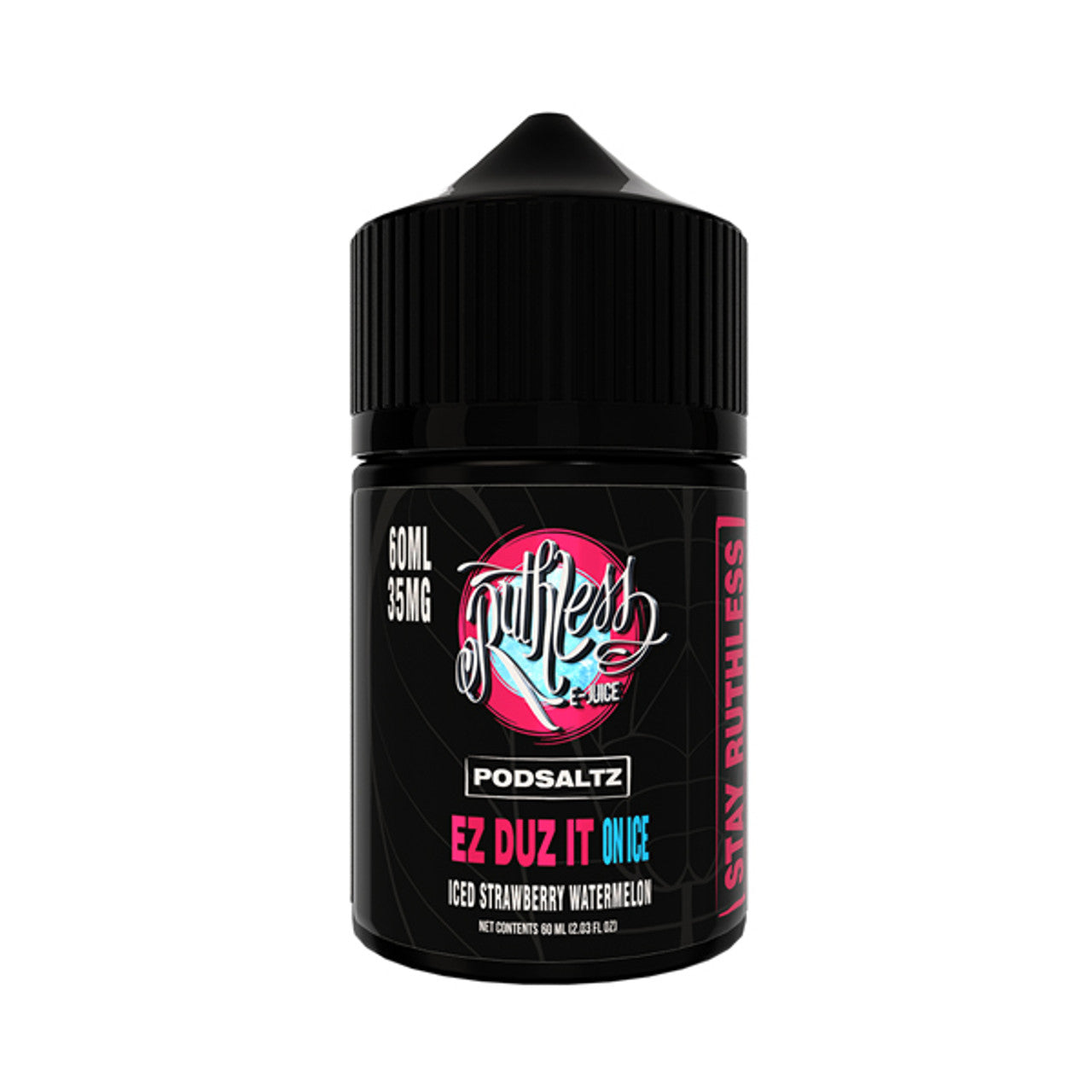 Ruthless Essentials Ez Duz It Watermelon 60ml 50mg nicotine salt e liquid sabor fresa sandía liquido para vape pods comprar en CDMX envío express Área Metropolitana