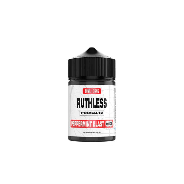 Ruthless Essentials Peppermint Blast On Ice 60ml 35mg nicotine salt e liquid sabor menta hielo liquido para vape pods comprar en CDMX envío express Área Metropolitana
